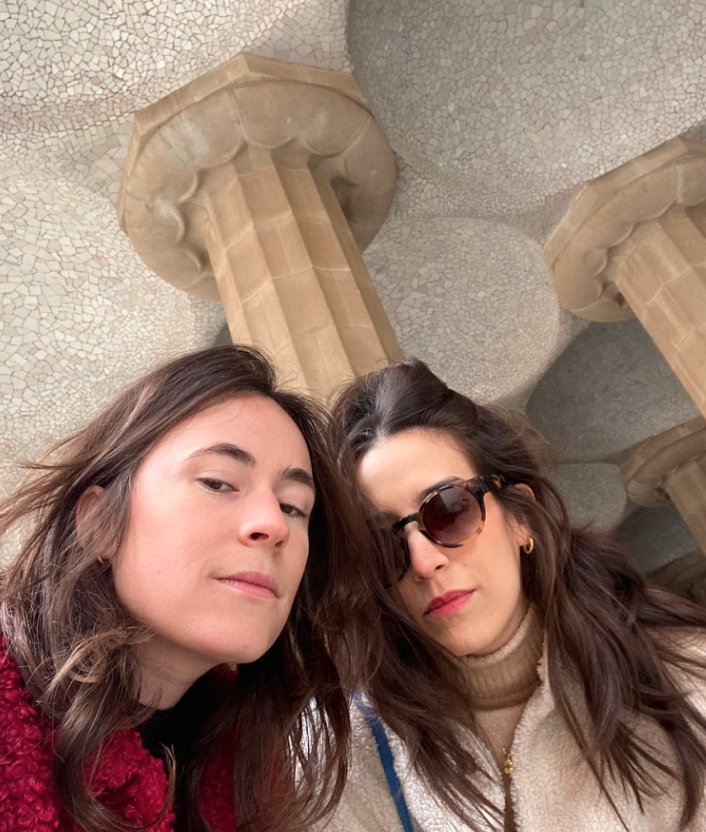 brick road with flowers on the side